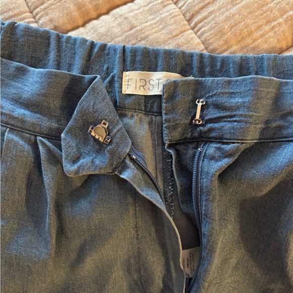 First Rite Blue Wide-Leg Trouser - Picture 4 of 7